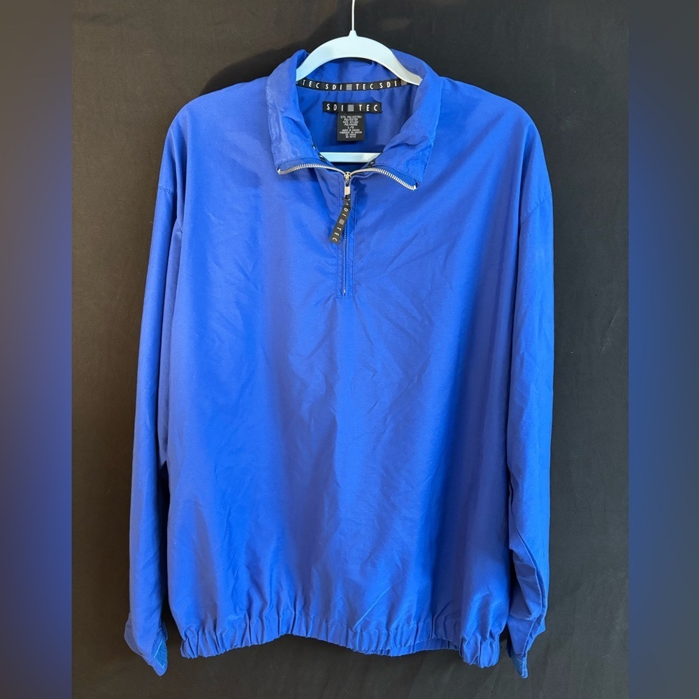 SDI TEC Men's Blue Pullover Jacket Large